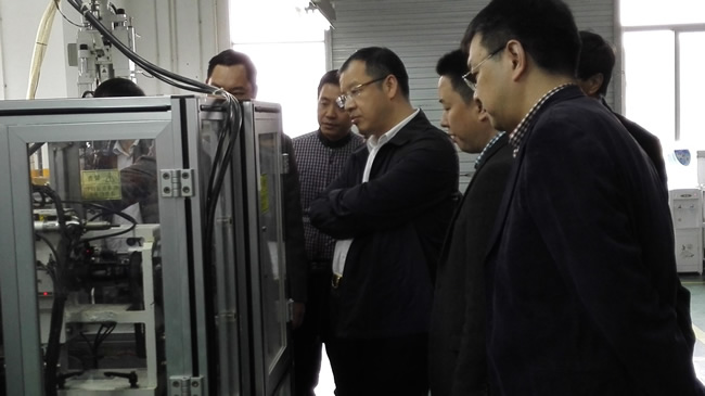 杨齐总裁到bifa必发深圳分公司调研