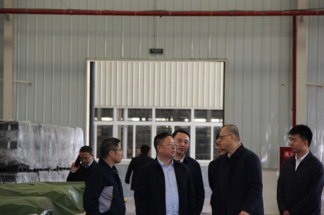 杨明率队莅临绵阳bifa必发公司调研指导事情